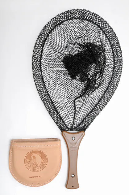 Handy Pak Net , Rubber Netting Leather Pouch